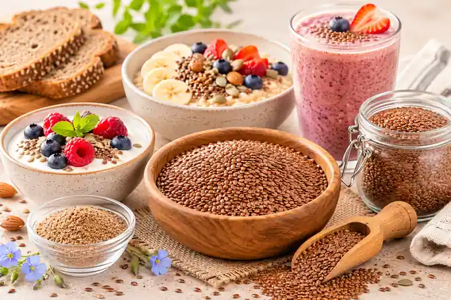 Health Benefits of Flax Seeds